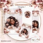 Combo Mulher Forte - Encadernação (Crys Arts) - Imagem 4