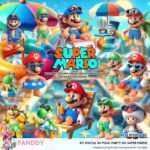 Super Mário Pool Party - Kit Digital