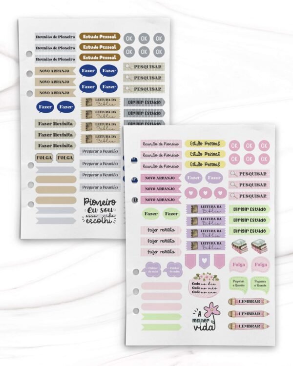 Arquivo Cartela de Adesivos para Pioneiros – Testemunhas de Jeová - Imagem 1