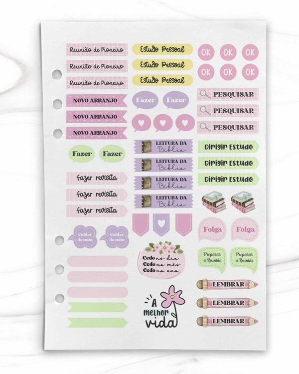 Arquivo Cartela de Adesivos para Pioneiros – Testemunhas de Jeová - Imagem 4