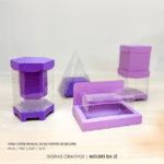 Pack Cristal - Moldes Limpos (Moldes da Lê)
