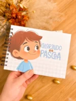 Livros de Colorir Páscoa A5 (Papel Amado) - Imagem 11