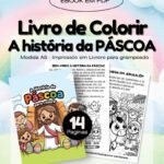 Livrinho de Colorir - A história da Páscoa