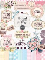 Mãe 2025 - Combo Ilustrações e Papéis (Tita) - Imagem 7
