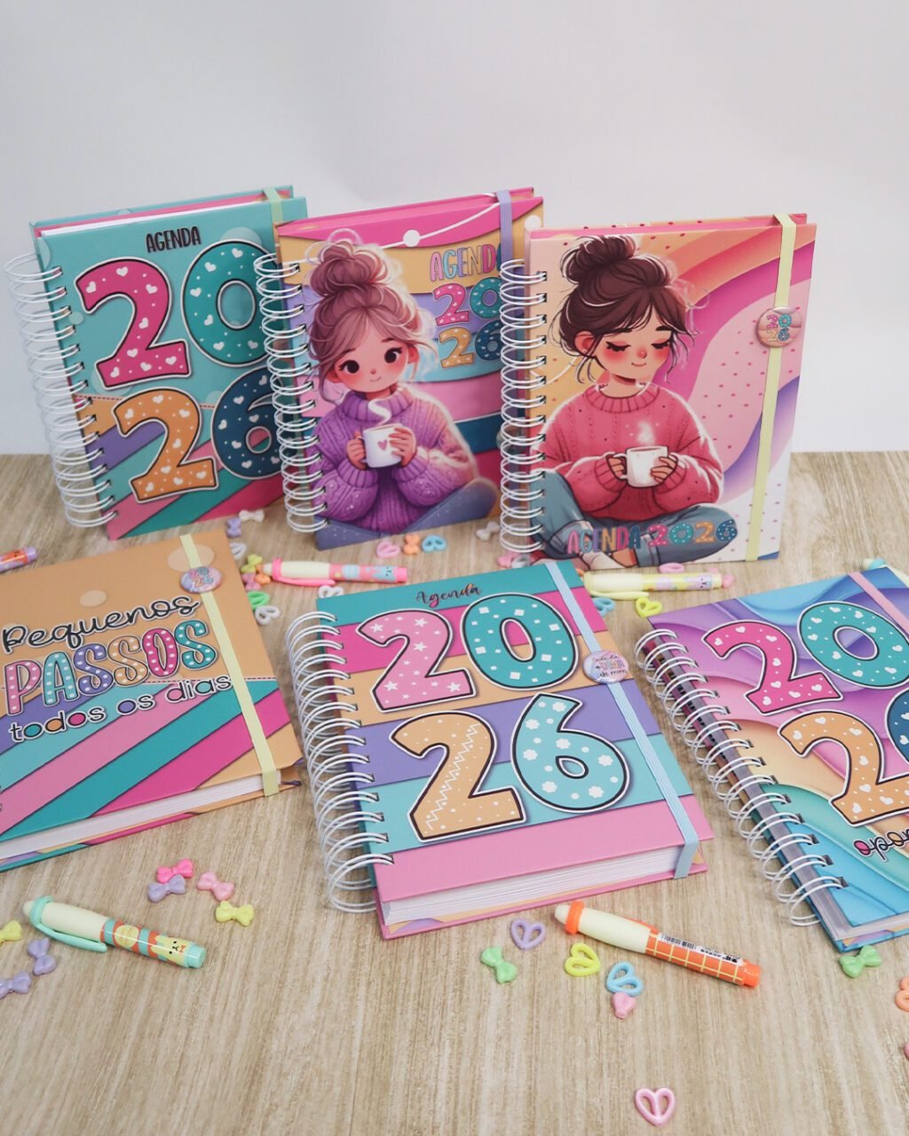 COMBO – Agenda COLLORS A5 – 2026 (Mimos Personalizados) - Imagem 4
