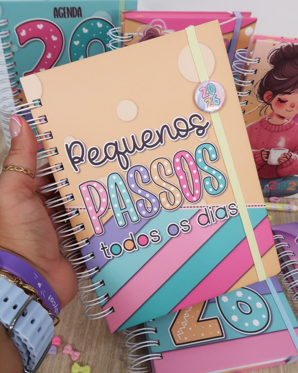 COMBO – Agenda COLLORS A5 – 2026 (Mimos Personalizados) - Imagem 7