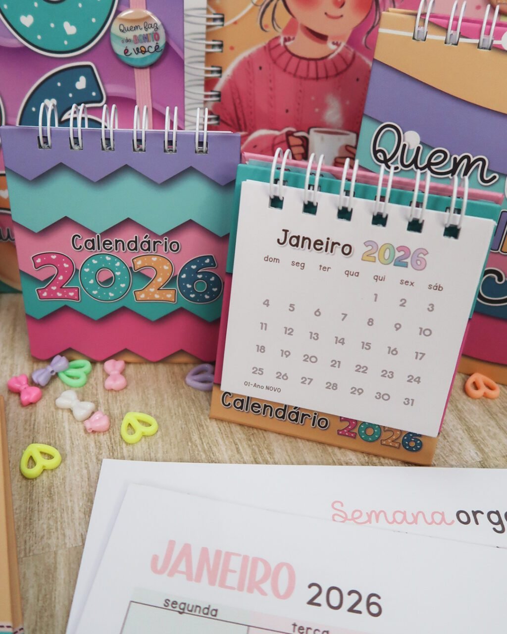 COMBO – Agenda COLLORS A5 – 2026 (Mimos Personalizados) - Imagem 18