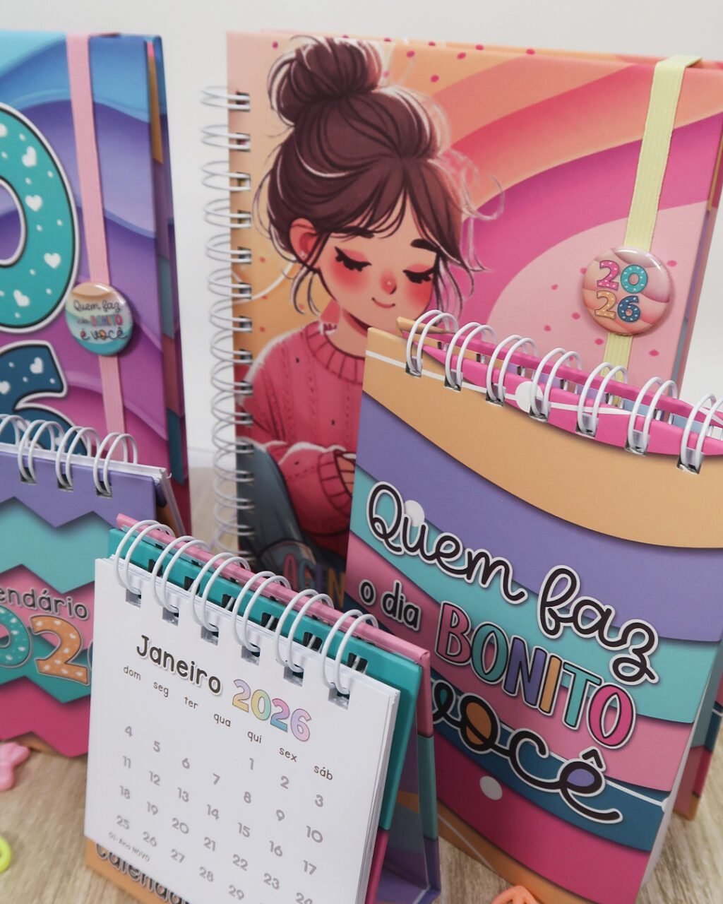 COMBO – Agenda COLLORS A5 – 2026 (Mimos Personalizados) - Imagem 21