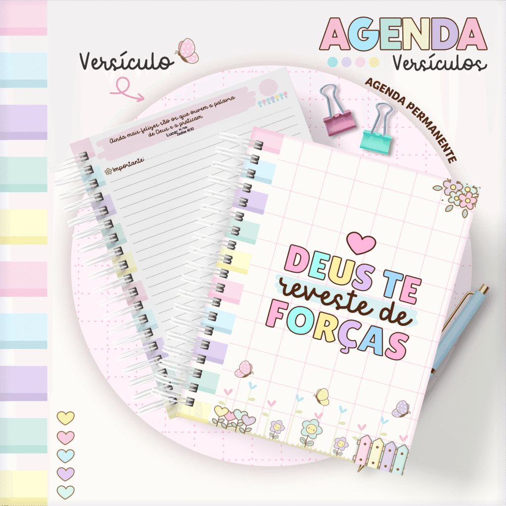 Agenda Permanente Versículos (Lina) - Imagem 6
