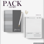 Pack Homem - Agendas 2026 (Lina)