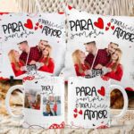 Kit Dia dos Namorados 2.0 Caneca + Azulejo - Imagem 6