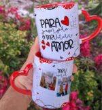 Kit Dia dos Namorados 2.0 Caneca + Azulejo - Imagem 16