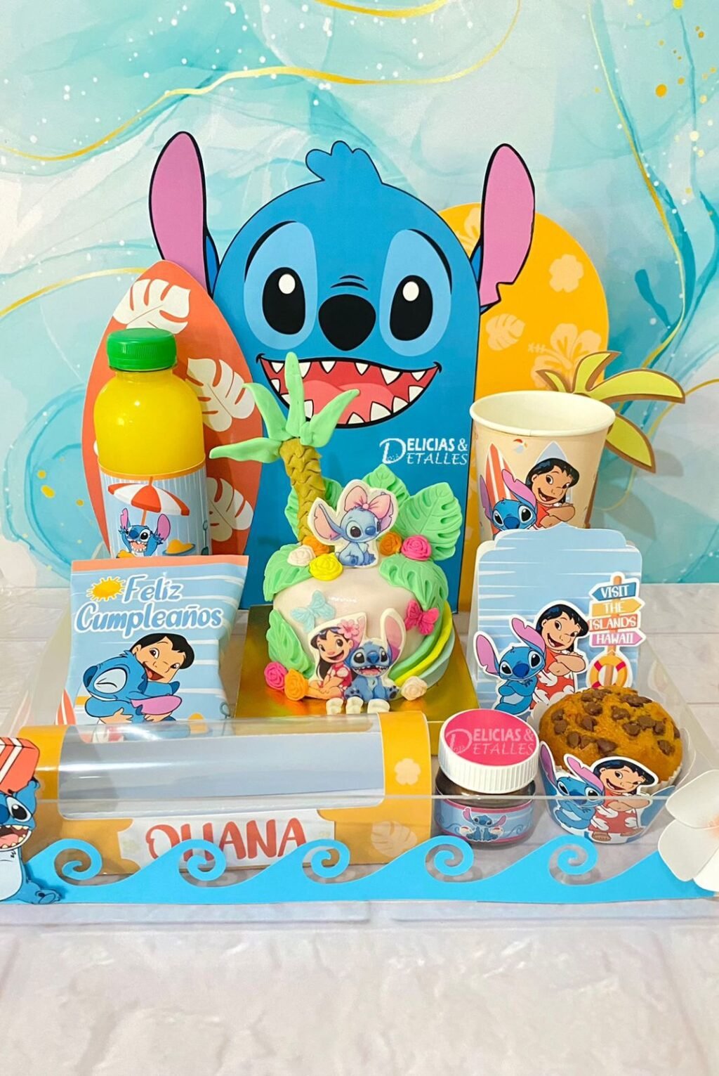 Stitch - Cesta de Café - Imagem 1