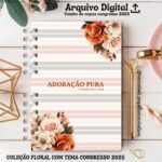 COMBO Capas com o Tema Congresso 2025 - Adoração Pura Feminino - Imagem 10