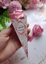 PDF para Impressão - Buquê de Rosa para Scrunchies e Mini Lixa - Imagem 2