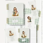 COMBO Pronto para Imprimir: Como Maria Mãe de Fé e Ternura - Dia das Mães (Carinas Paper)