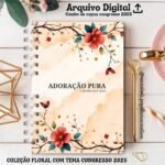 COMBO Capas com o Tema Congresso 2025 - Adoração Pura Feminino - Imagem 3