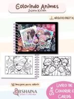 Animes Livro de Colorir + Cards - Imagem 3