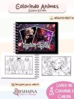 Animes Livro de Colorir + Cards - Imagem 4
