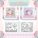 Jardim de Passarinhos - Big Livros de Colorir