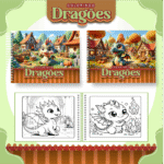 Dragões - Big Livros de Colorir