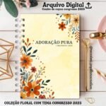 COMBO Capas com o Tema Congresso 2025 - Adoração Pura Feminino - Imagem 4