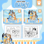 Bluey - Big Livros de Colorir