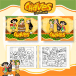 Chaves - Big Livros de Colorir