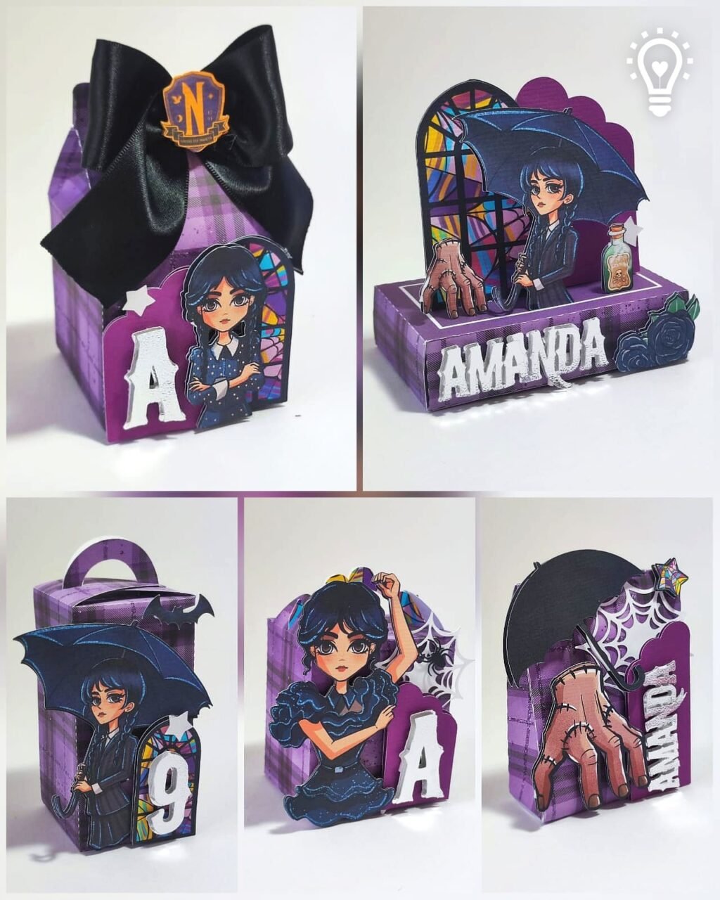 Wandinha - Kit Festa Pronta - Imagem 1