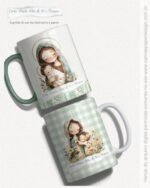 Kit Digital Ilustrações Como Maria: Mãe de Fé e Ternura (Carinas Paper) - Imagem 7