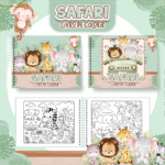 Safari - Big Livros de Colorir