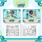 Surf - Big Livros de Colorir