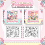 Potinhos de Primavera - Big Livros de Colorir