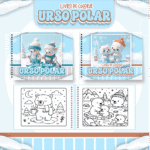 Urso Polar - Big Livros de Colorir