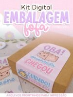 Kit Embalagem Fofa