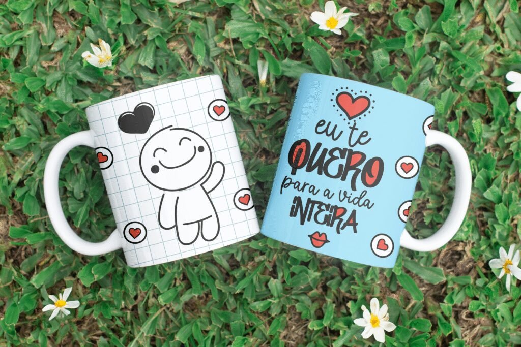 Namorados Apaixonados Canecas - Imagem 2