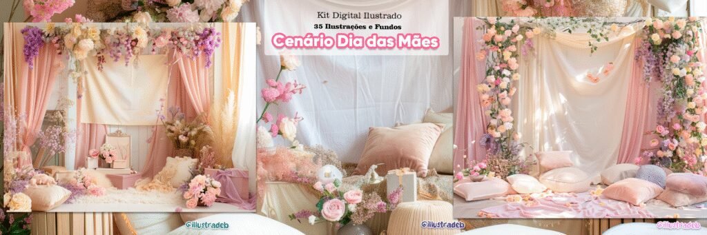 Cenários Mães - Kit Digital - Imagem 2