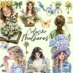 Printable A4 Coleção Mulheres - Kit Digital