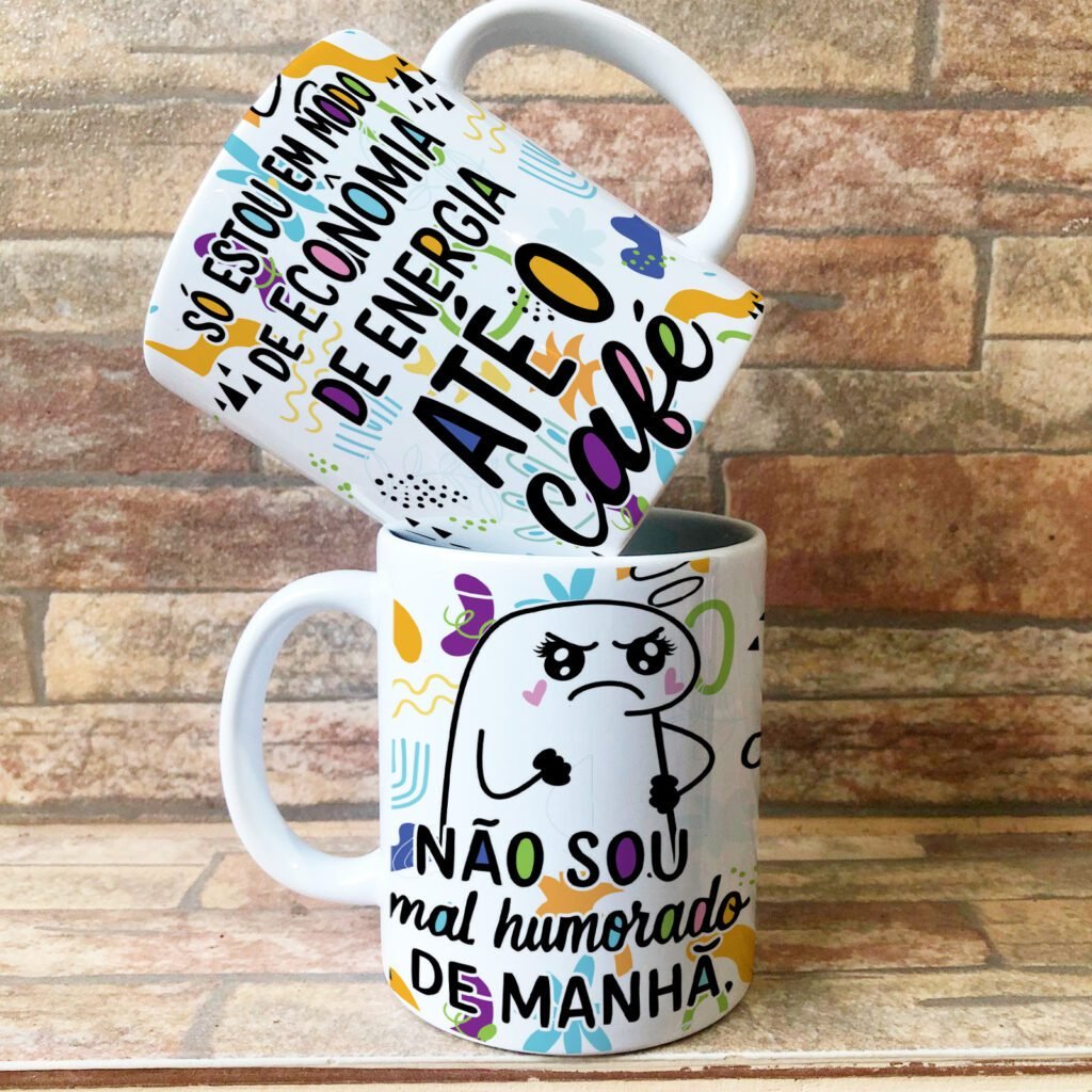 Flork Café - Artes para Canecas - Imagem 1