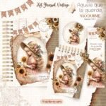 Combo Girassol - Encadernação (Crys Arts) - Imagem 2