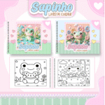 Sapinho Kawaii - Big Livros de Colorir