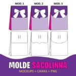 Molde Caixa Sacolinha