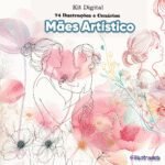 Mães Artístico - Kit Digital