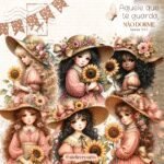 Combo Girassol - Encadernação (Crys Arts) - Imagem 4