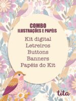 Pássaros - Combo Ilustrações e Papéis (Tita) - Imagem 9