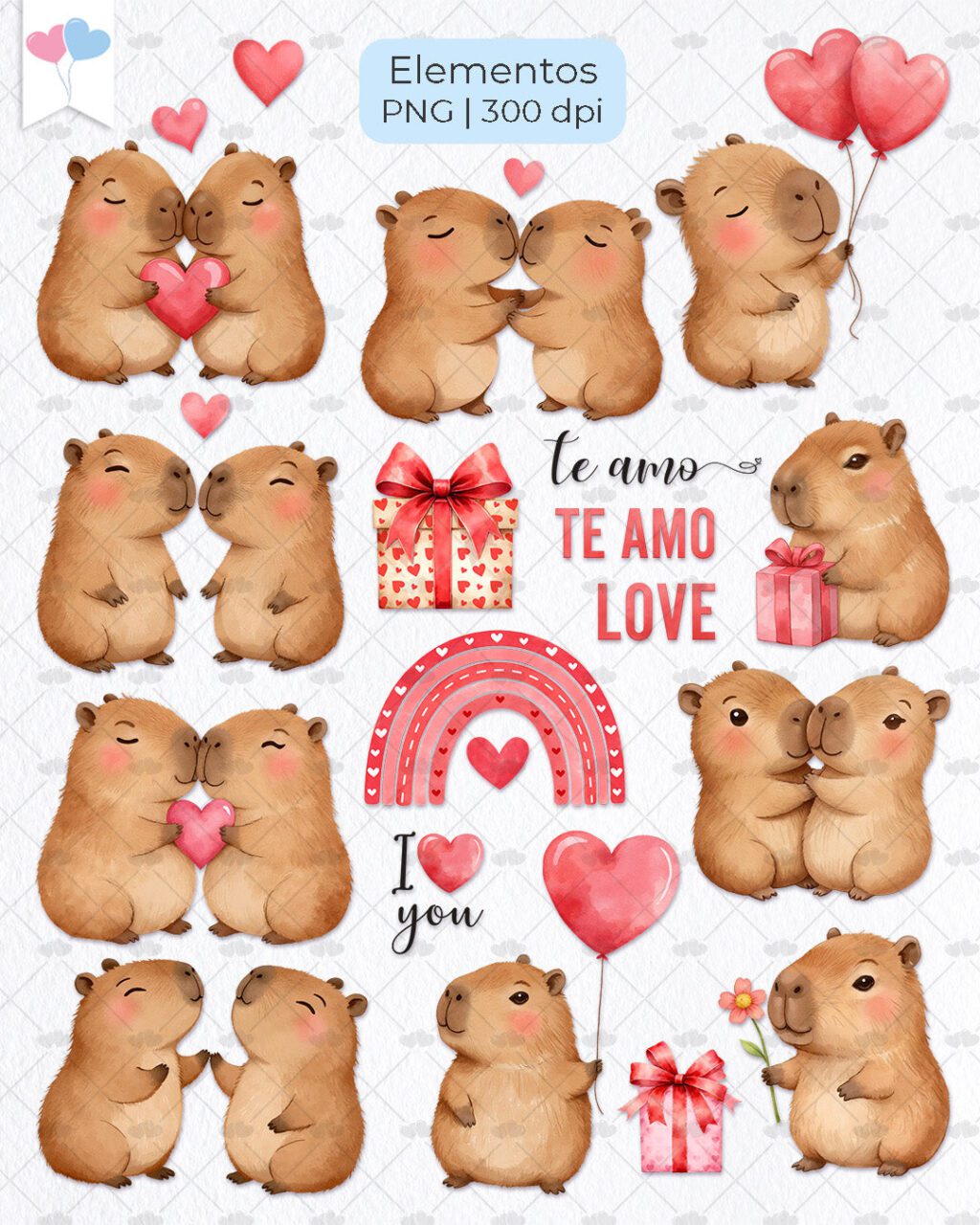 Capivara Apaixonada - Imagem 4