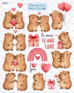 Capivara Apaixonada - Imagem 4