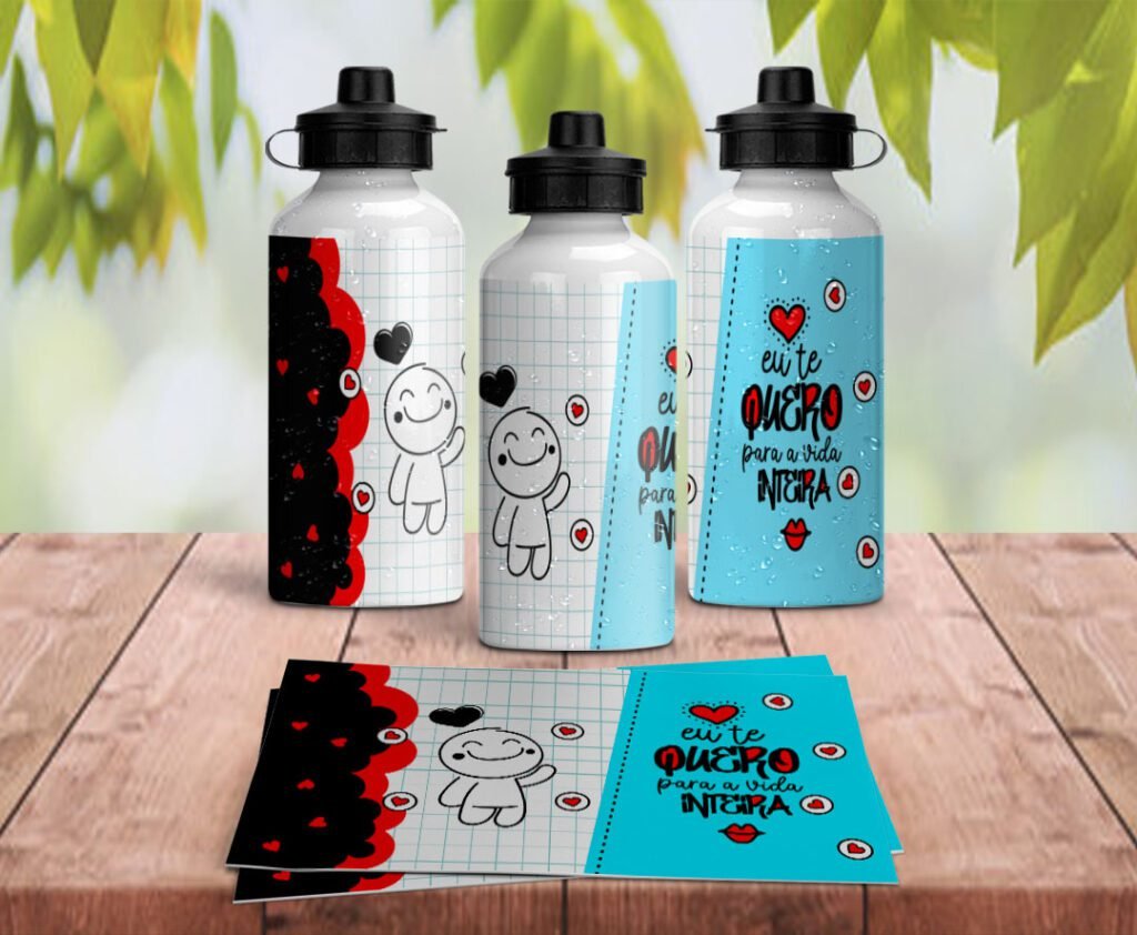 Namorados Apaixonados Squeezes - Imagem 7