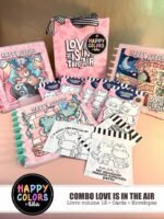 Happy Colors - Combo Love Is In The Air - Livro + Cards (Tita)
