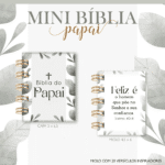 Chaveiro Mini Bíblia Papai